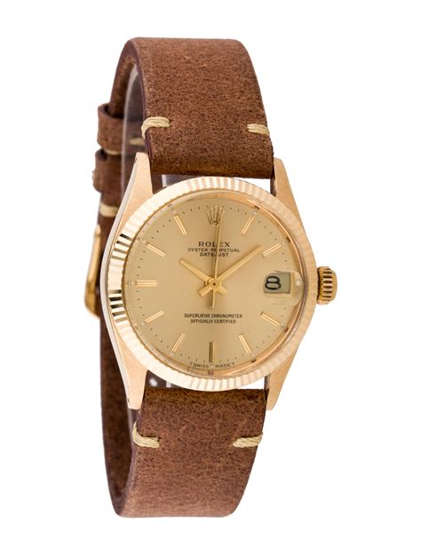 vintage rolex oyster perpetual datejust leather strap|Rolex Oyster Perpetual 1940 1950.